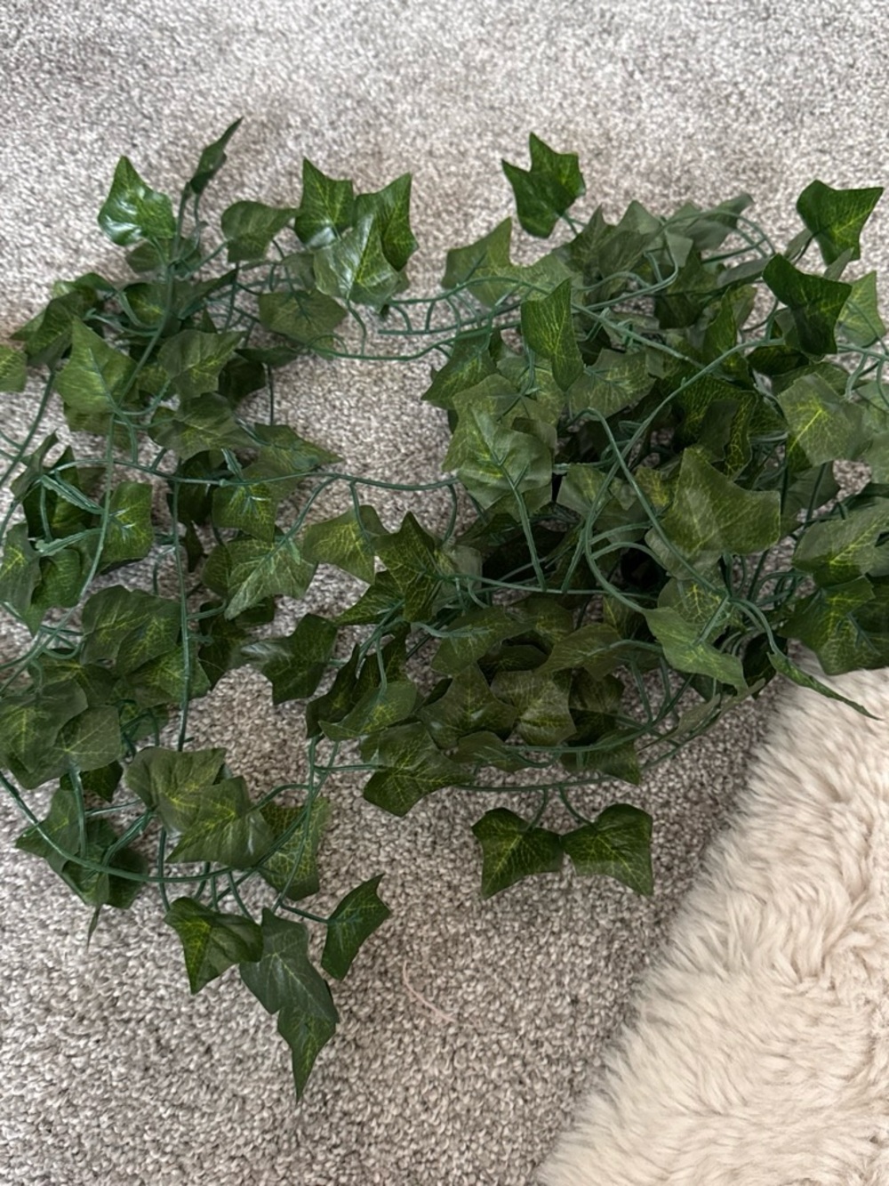 SHEIN Green Artificial Ivy Garland for Home Holiday Decor